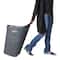 Mind Reader 60L Wheeled Hamper with Cutout Handle